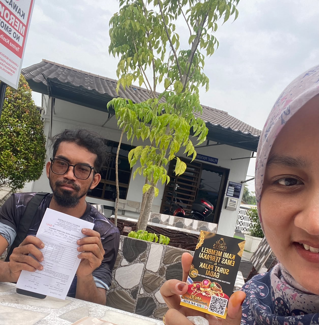 Transaksi pelanggan suasa dan emas #4